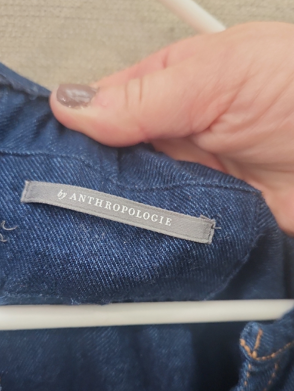 Anthropologie Somerset Mini Denim Dress - Picture 6 of 16